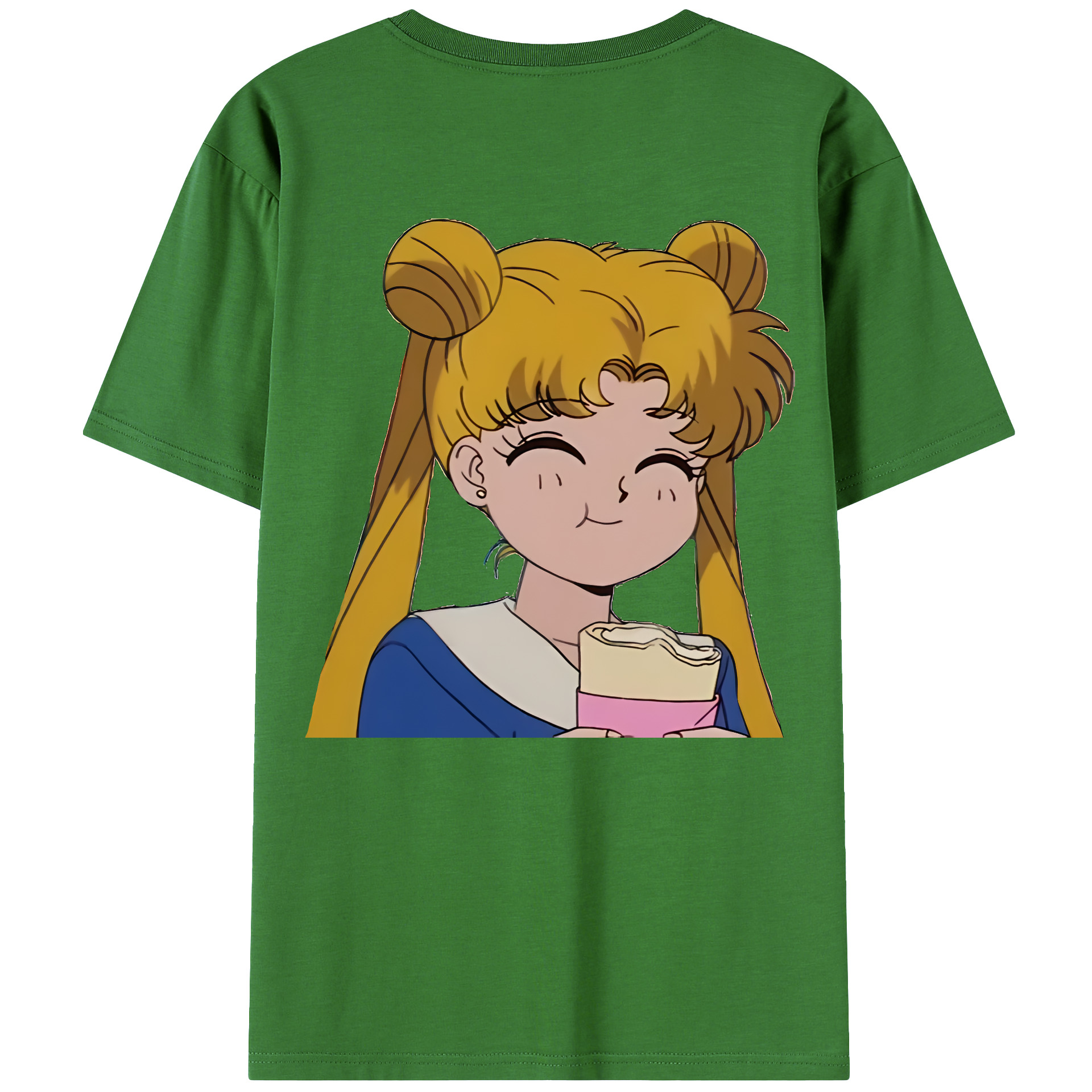 （画像用） 美少女戦士セーラームーン 愛野 美奈子 あいの みなこ Sailor Moon Aino Minako レディース半袖Tシャツ(バックプリント)